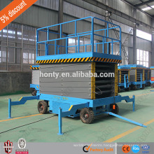 10m cheap sale small mini electric scissor lift with high quality